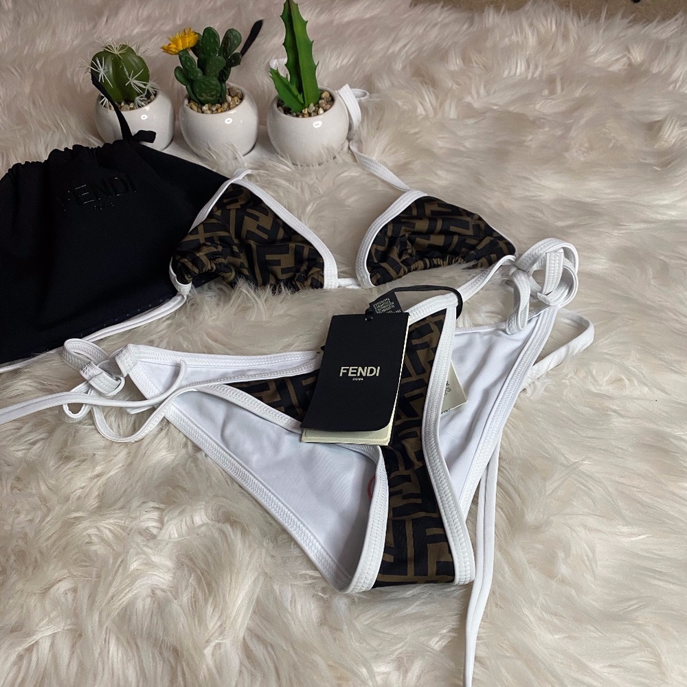 Fendi 2 piece bathing suit